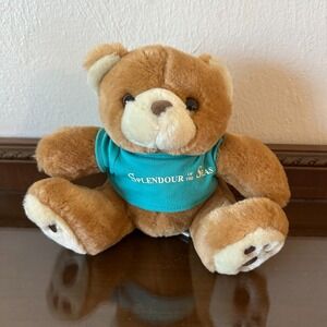Vintage Splendour of‎ the Seas Royal Cruise Teddy Bear Soft Toy Plush Splendor